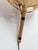Mid-Century Modern Vintage Uchiwa III Wall Lamp in Bamboo by Ingo Maurer for M-Design, Germany, 1970s, Set of 2 For Sale - Image 3 of 10