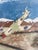 1980s WWII Narrative Battle Scene Folk Art Painting, Signed Gilbert W. Schuett For Sale In Chicago - Image 6 of 11