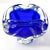 Vintage Blue Murano Glass Ashtray, 1960s For Sale - Image 9 of 12