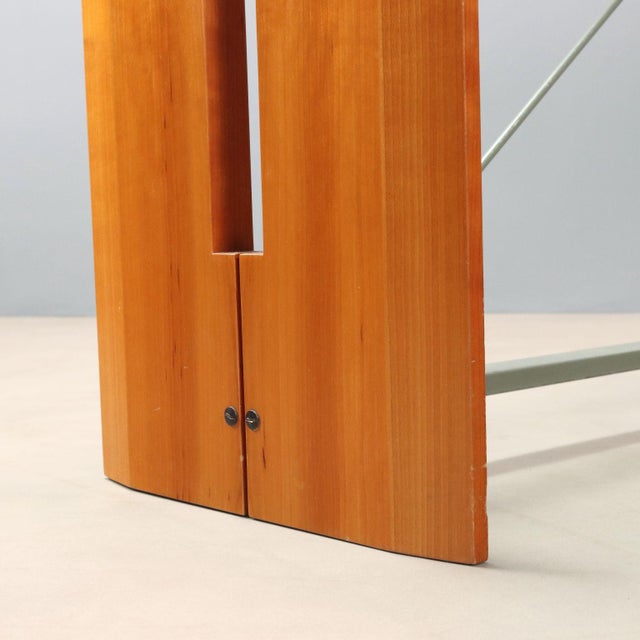 Desk in Glass and Wood For Sale - Image 6 of 11