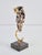 1980s Abstract Gilded Bronze Face in Hand Sculpture by Jean-Paul Cleren, 1980s For Sale - Image 5 of 12