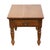 French Country Keller Furniture Solid Oak Country French 24" Accent End Table For Sale - Image 3 of 13