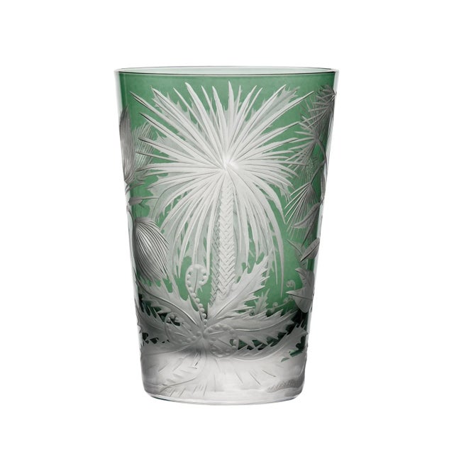 Not Yet Made - Made To Order ARTEL Primeval Palms Tumbler in Sage - Set of 6 For Sale - Image 5 of 6