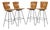 Arthur Umanoff Bar Stools Set of Four For Sale