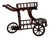 Butlers Serving Cart in Mahogany For Sale