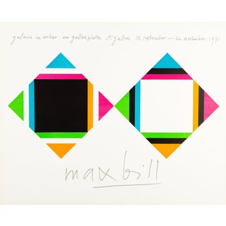 Max Bill, Composition géométrique, Lithograph For Sale