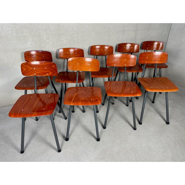 Vintage Pagholz Chairs, Set of 9 For Sale - Image 17 of 17