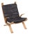 Vintage Cognac Focus Lounge Chair from Bramin Møbler, 1970s For Sale