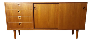 Vintage Teak Sideboard by Christensen & Jun, 1960s