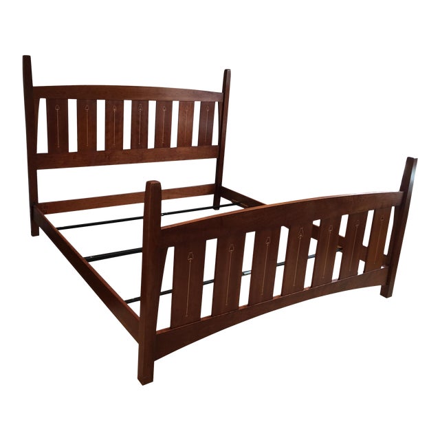 Stickley Harvey Ellis Cherry King Size Bed Chairish