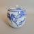 Antique Japanese Blue & White Porcelain Mizusashi Water Jar For Sale - Image 4 of 11