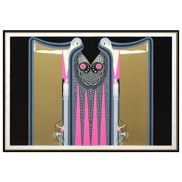 Art Deco 1980s Twin Sisters, Erté For Sale - Image 3 of 6