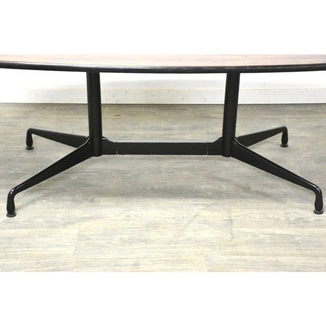 Eames Aluminum Group Rosewood Dining Table Chairish