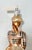 Brown Vintage Female Golfer Glass Christmas Ornament – Made in Poland For Sale - Image 8 of 9