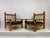Brutalist Oak Armchairs, 1960s, Set of 2 For Sale - Image 6 of 18