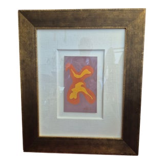 1920s Abstract Gouache Painting by Emil Bisttram For Sale