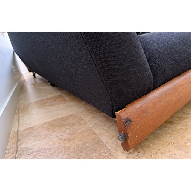 MCM Adrian Pearsall Grand Boomerang Sofa W/Certificate of Authenticity For Sale - Image 10 of 10