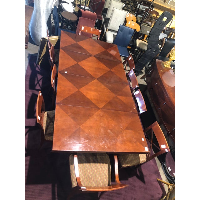 Archetype Dining Table & 10 Chairs by Michael Vanderbyl for Baker Furniture Chairish