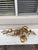 Oversize Modernist Flowers Metal Sconce, Circa 1960 For Sale In Austin - Image 6 of 6