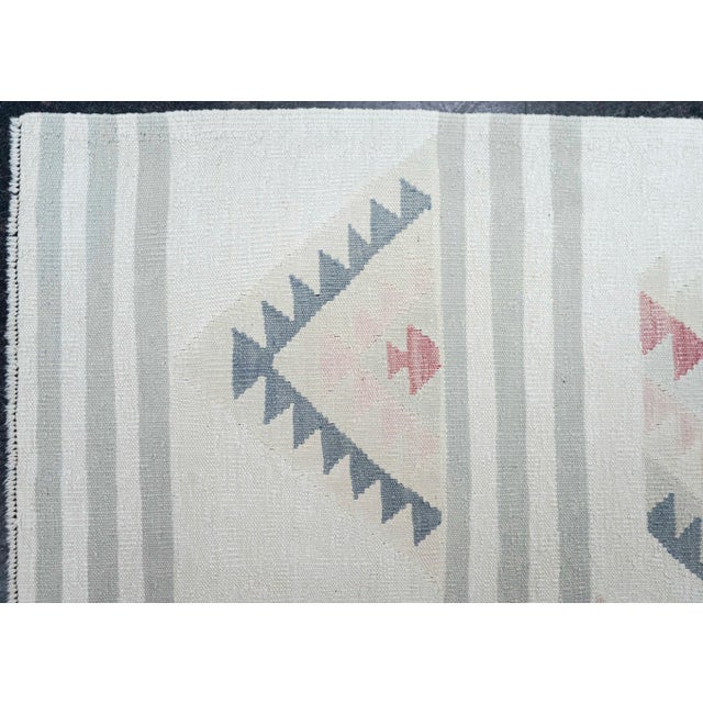 Early 21st Century Turkish Kilim Oriental Handmade Flatweave 7'10" x 10'5" #20275 For Sale - Image 5 of 8