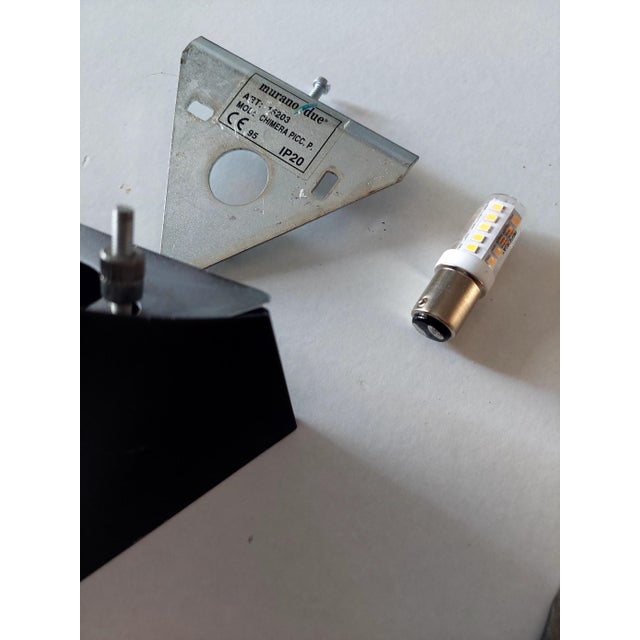 1990s Murano Glass Due Wall Lights by Carlo Nason, 1990s, Set of 2 For Sale - Image 5 of 16