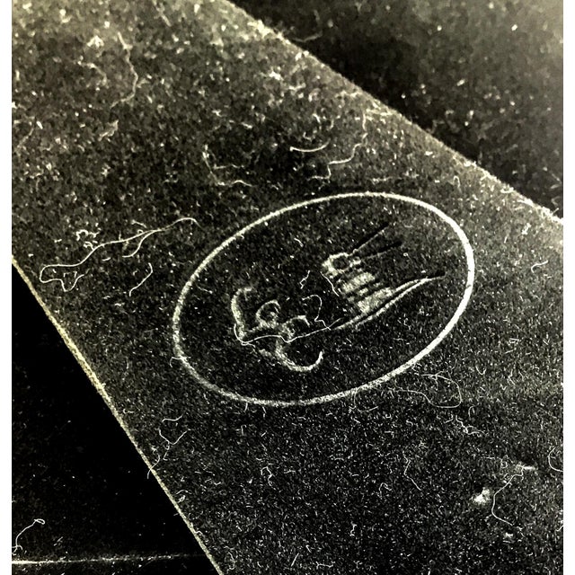 Wood 4 X 6 Vintage Metallic and Glass Wood Photo Frame For Sale - Image 7 of 7