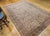 Turkish Vintage Turkish Hereke Room Size Rug, Handwoven Wool, Allover Pattern, 7' x 10' For Sale - Image 3 of 15
