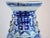 Early 20th Century Chinese Qing Blue & White Porcelain Vase With Foo Dogs and Double Happiness For Sale - Image 5 of 10