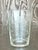 Vintage Regency Etched Glass Vase For Sale - Image 4 of 7