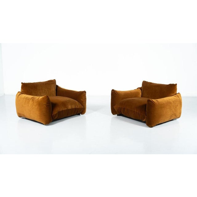 Mid-Century Modern Marenco Chairs by Mario Marenco, Italy, 1960, Set of 2 For Sale - Image 4 of 14