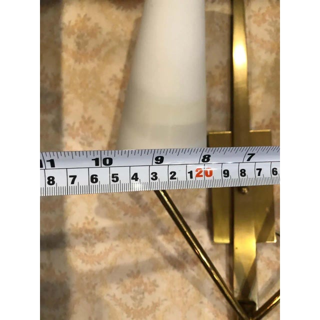 Pair of Mid Century Maison ArlusSconces, Circa 1950 For Sale - Image 11 of 12
