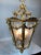 1970 French Louis XVI Gold Bronze Glass Lantern Chandelier For Sale - Image 16 of 16