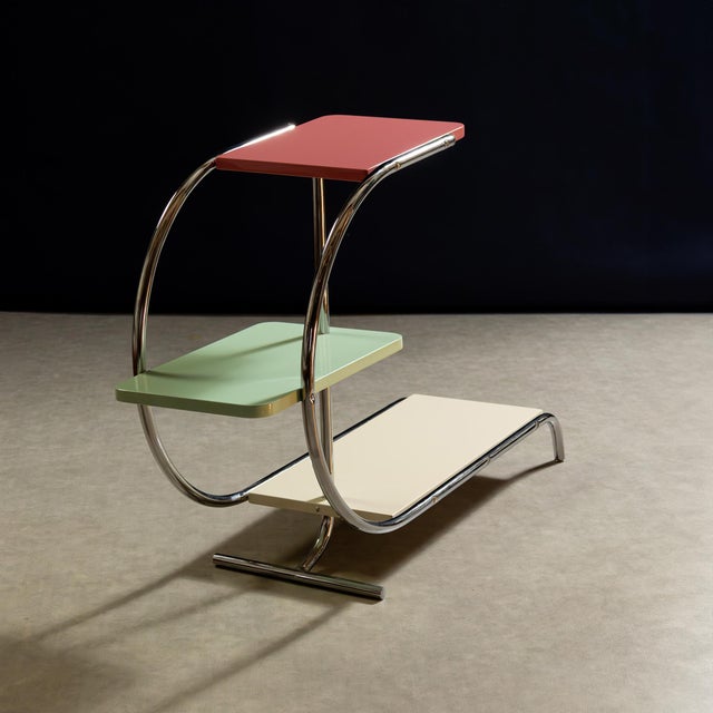 Vintage Flower Etager by Jindrich Halabala for Up Závody, 1930s For Sale - Image 4 of 5