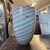 Large Multicolored Striped Murano Glass Vase from Seguso, 1970s For Sale - Image 3 of 9