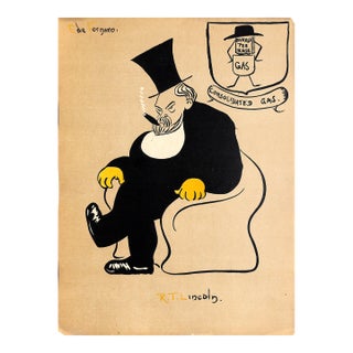 Mid 20th Century R.T. Lincoln by Carlo De Fornaro Reproduction Print For Sale