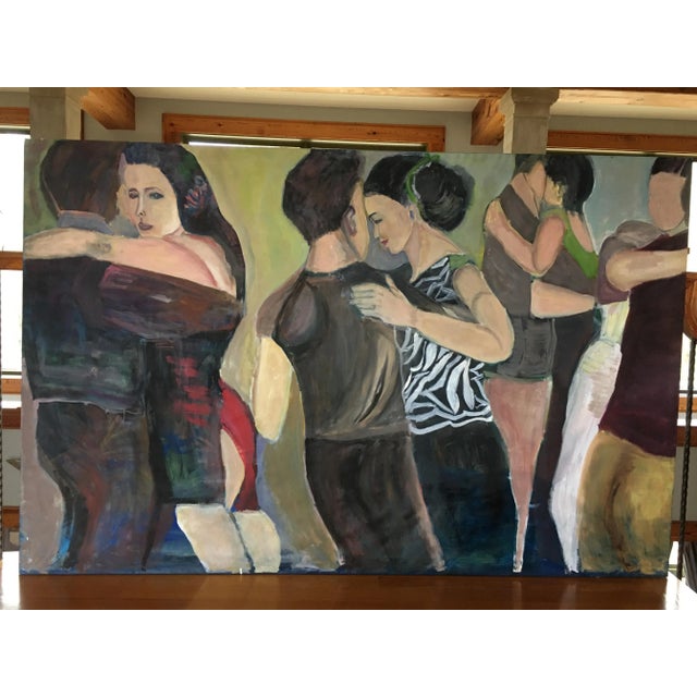 Monumental Rare, Peter Keil, Oil on Canvas For Sale - Image 13 of 13