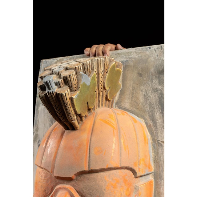 One of a Kind Shock Top Jack-O'-Lantern Beer Sign Master Mold For Sale - Image 4 of 9