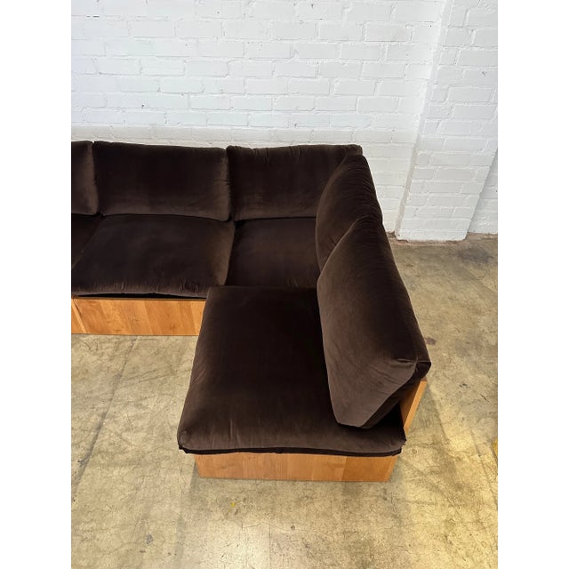 Brown Cantabria Modular Sofa - Alder For Sale - Image 8 of 13