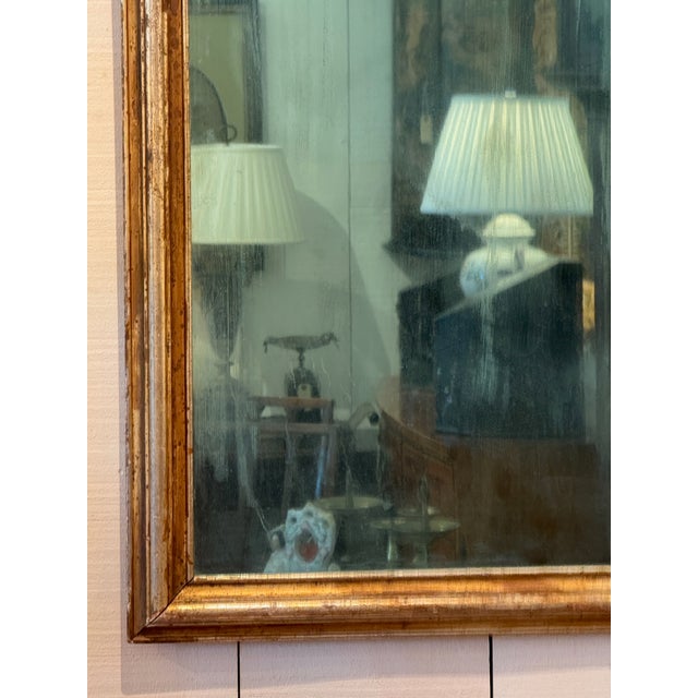19th Century Giltwood Mirror For Sale - Image 4 of 8