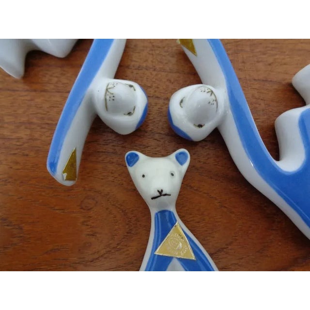 Monkeys and Bear by Royal Dux Bohemia, 1950s, Set of 3 For Sale - Image 9 of 18