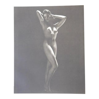 Vintage Mid Century Nude Photogravure For Sale