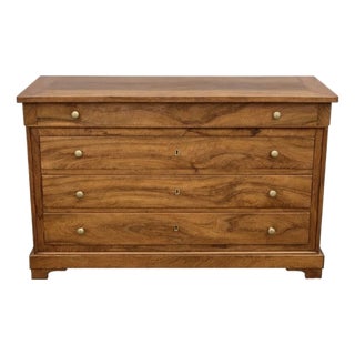 Restoration Walnut Chest of Drawers, 18th Century For Sale
