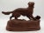 Early 20th Century Antique Hand Carved Black Forest Sporting Dog Statue Sculpture 13" For Sale - Image 5 of 11