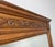 French Wall Mirror with Ornate Carved Oak Frame For Sale - Image 6 of 12
