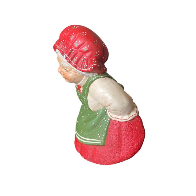 Vintage Mr. & Mrs. Santa Claus Warm Buns Figures-a Pair For Sale - Image 11 of 12