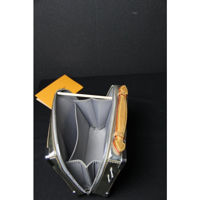 Beige Small Louis Vuitton Silver Mirror Bag by Virgil Abloh, Limited Edition from 2021 For Sale - Image 8 of 15
