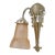 Single French Art Deco Wall Sconce by Muller Freres & A. Richard 1920s France For Sale