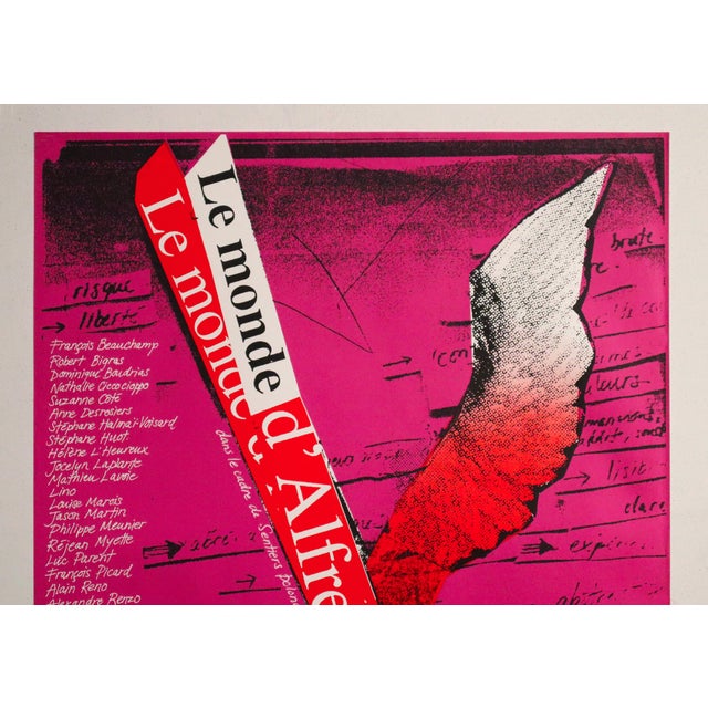 Date: 2005 Size: 24 x 36 inches About the poster: Exhibition poster for a show at the centre of design at UQAM curated by...