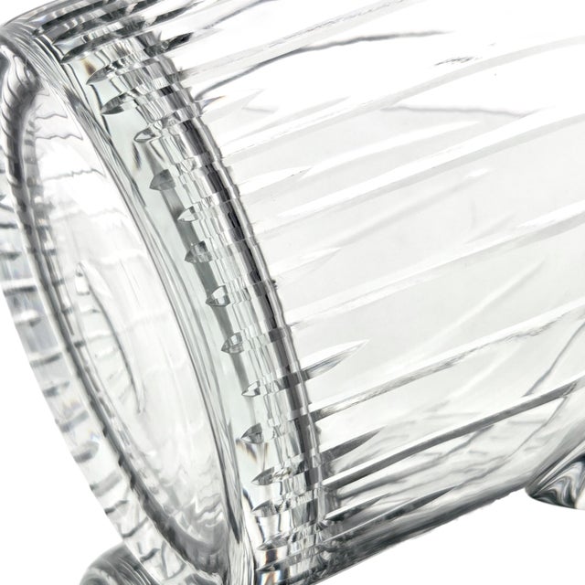 1990s Block Symphony Lead Crystal Water Pitcher For Sale - Image 15 of 15