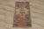 1970s Turkish Vintage Geometric Wool Oushak Doormat Rug For Sale - Image 9 of 9